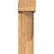 Ekena Millwork Traditional Block Smooth Bracket w/ Offset Brace, Western Red Cedar, 5 1/2"W x 14"D x 18"H BKT0604X14X18TRA05SWR - alternate 2